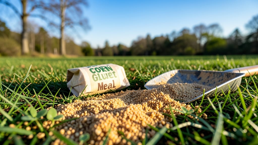 Corn Gluten Meal Pre-Emergent Treatment