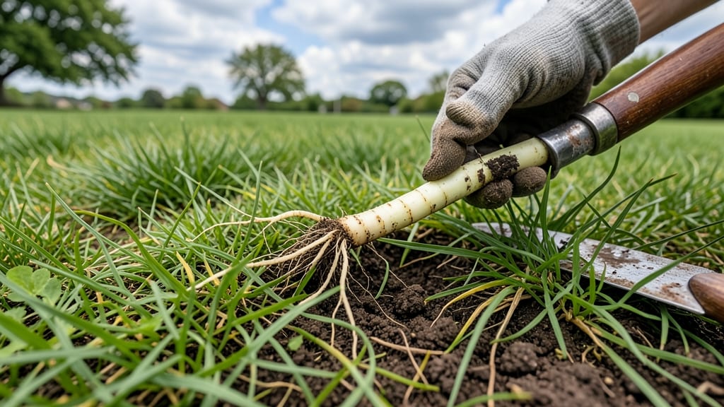 Couch Grass Removal in Lawn: Precision Pulling for Thatch-Free Grass
