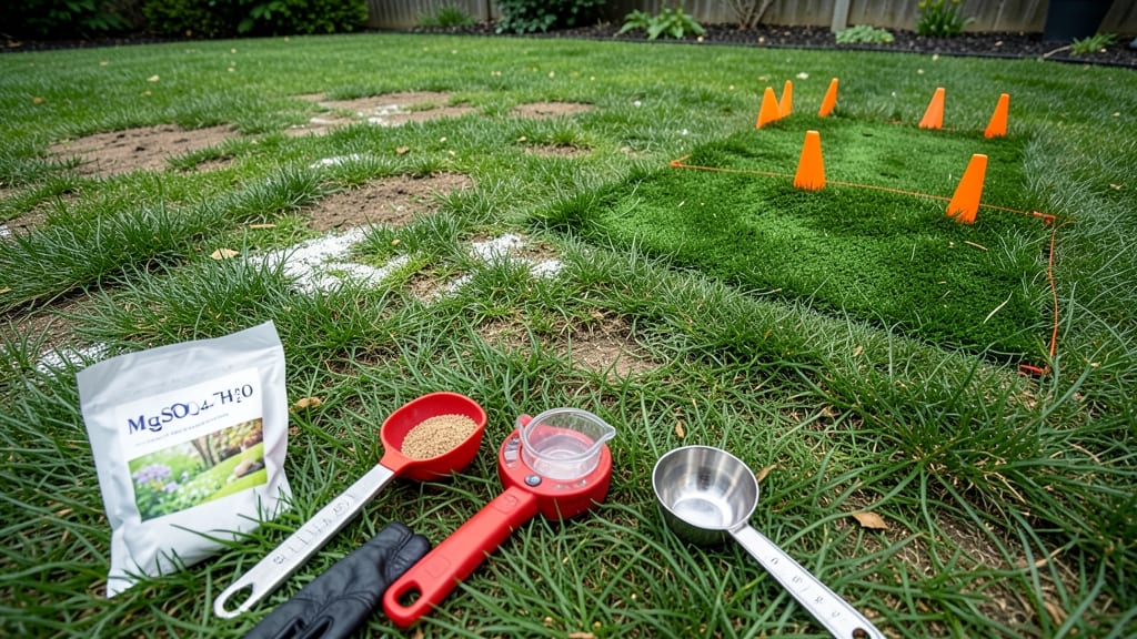 Epsom Salt for Lawn Fungus: Fast-Acting Organic Fungal Blight Cure