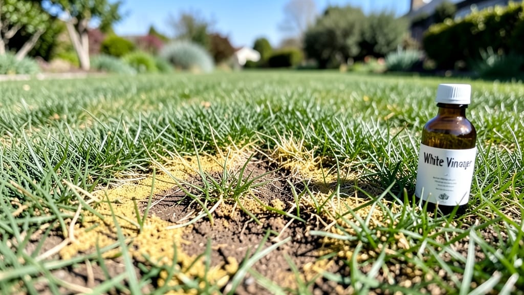 Urine Stains on Lawn: Vinegar-Baking Soda Fix That Fades in 24 Hours
