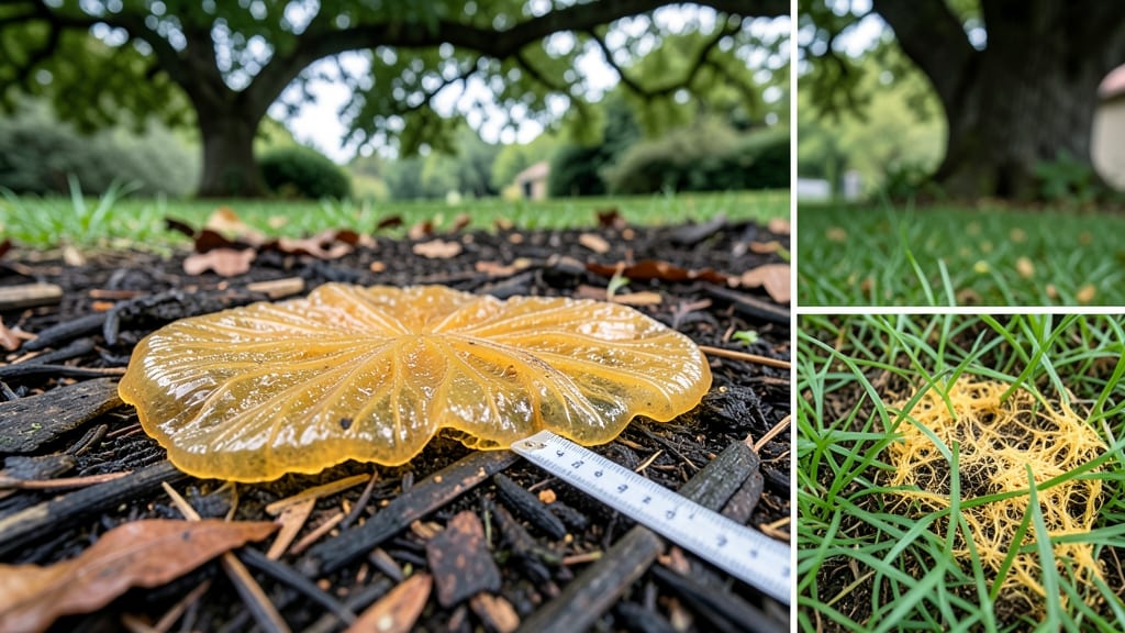 Lawn Slime Mould: Fungal Fix With Baking Soda and Vinegar