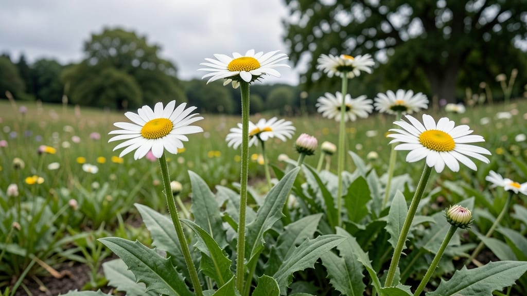 Daisies in the Lawn: Year-Round Beauty With Zero Pruning Hassle