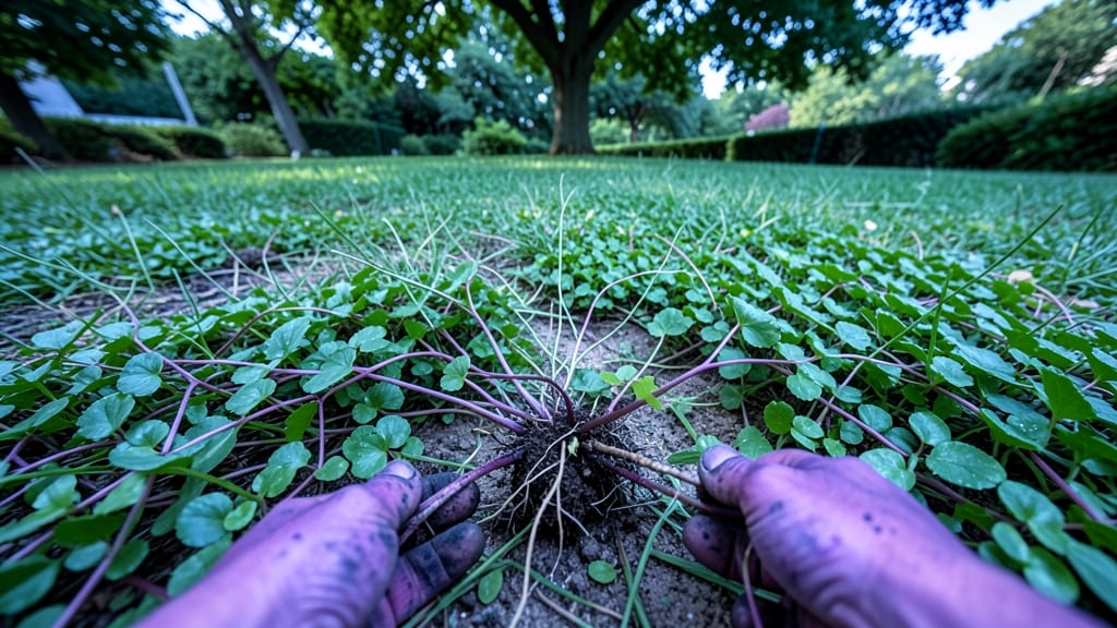 Creeping Charlie: The Purple-Stemmed Ground Cover