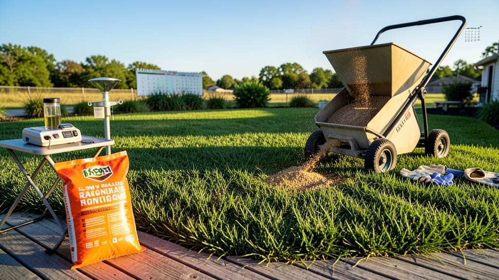 When to Fertilize Lawn in North Texas: Exact Months by Grass Type and Weather Cues