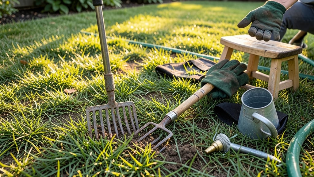 How to Aerate a Lawn by Hand: No-Machinery Soil Loosening for Dense Grass
