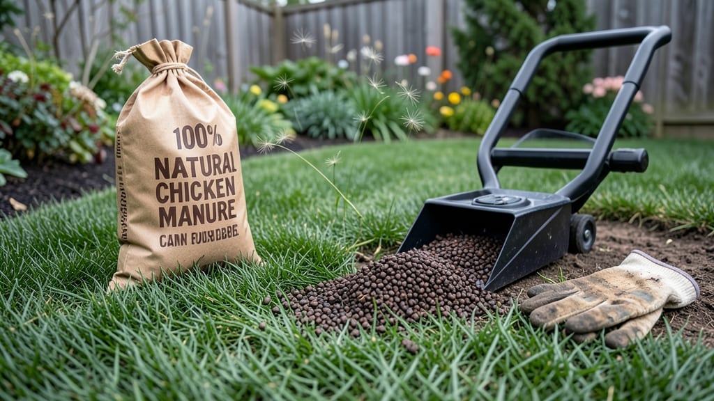 Chicken Manure Fertilizer Recipe: Nitrogen-Packed Lawn Booster for Year-Round Growth