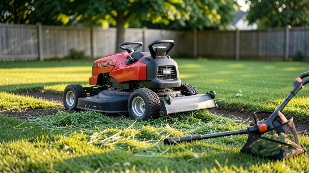 Mowing Leaves Into Lawn: Zero-Waste Mulching for Thatch-Free Grass