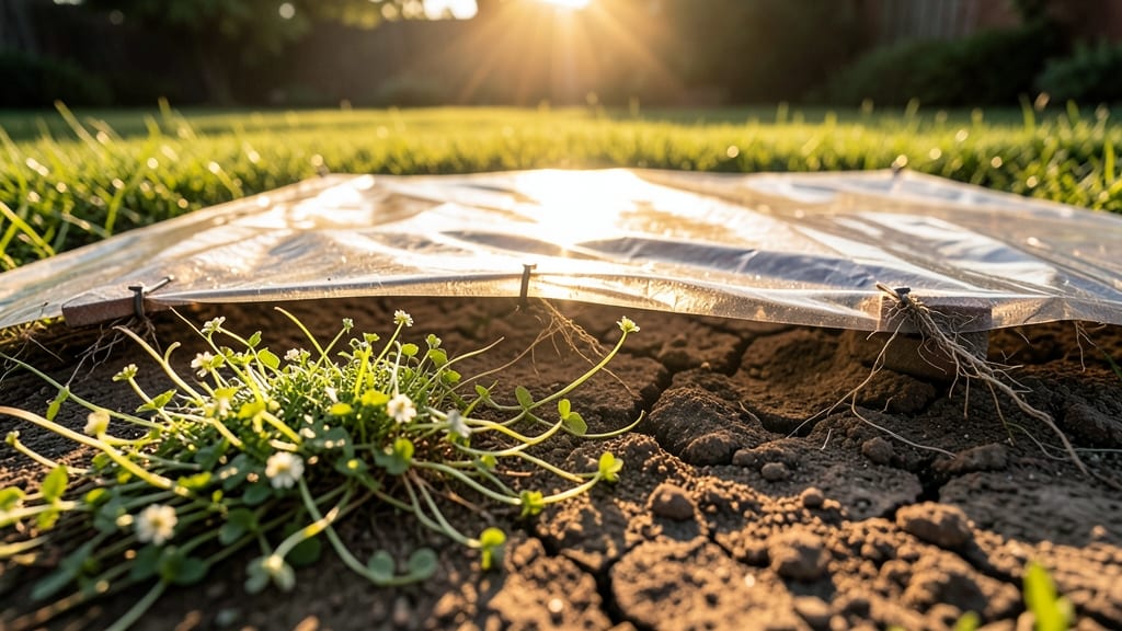 Solarization for Stubborn Weeds