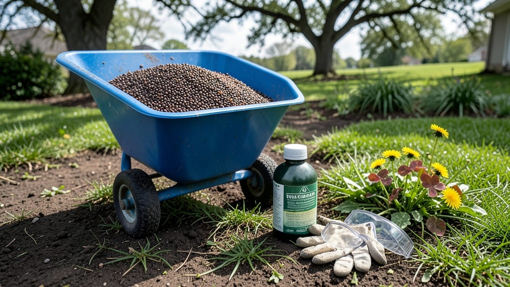 Weed Feed for Lawns: Precision Pre-Emergent Barrier Against Weeds