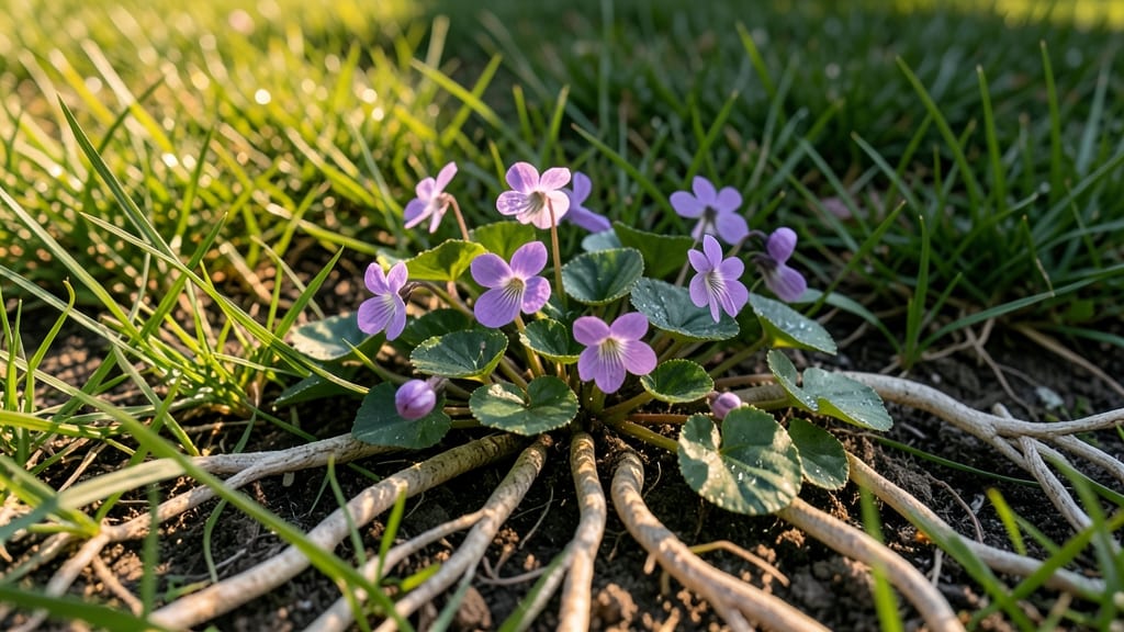 Wild Violet: The Pretty But Persistent Flowering Weed
