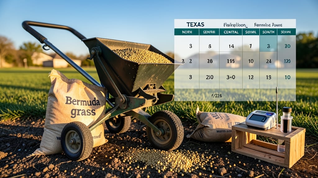 When to Fertilize Bermuda Lawn in Texas: Spring & Fall Timing for Peak Growth