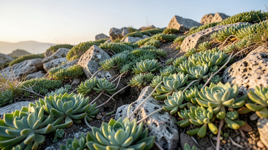 Succulent and Sedum Ground Cover