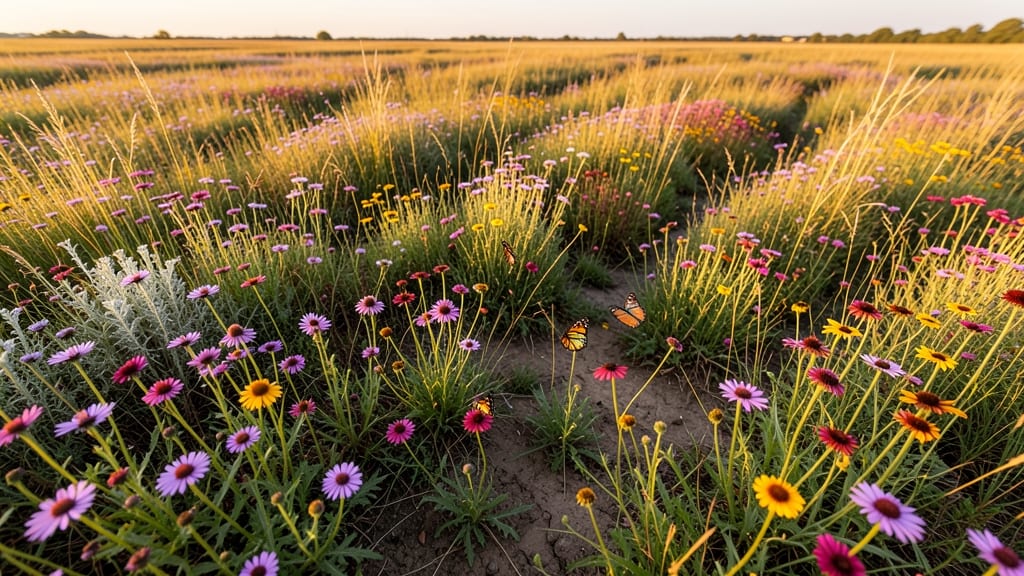 Native Wildflower Meadow Garden