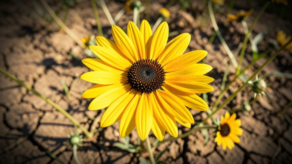 Black-Eyed Susan Annual Flower