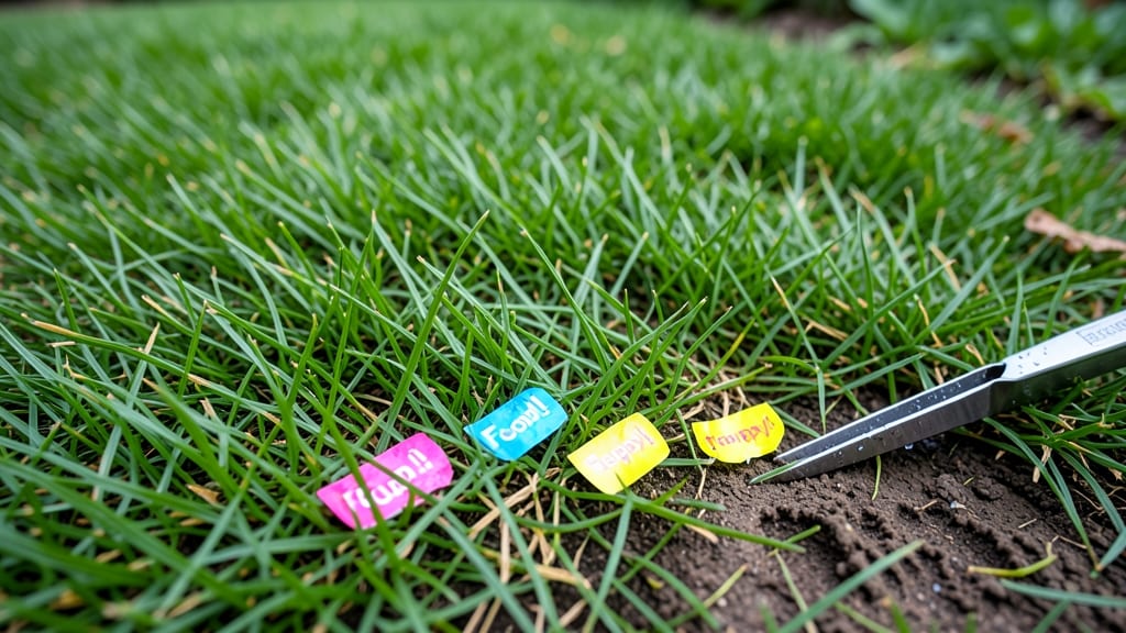 Stickers in Lawn: Weed-Free Grass in 24 Hours