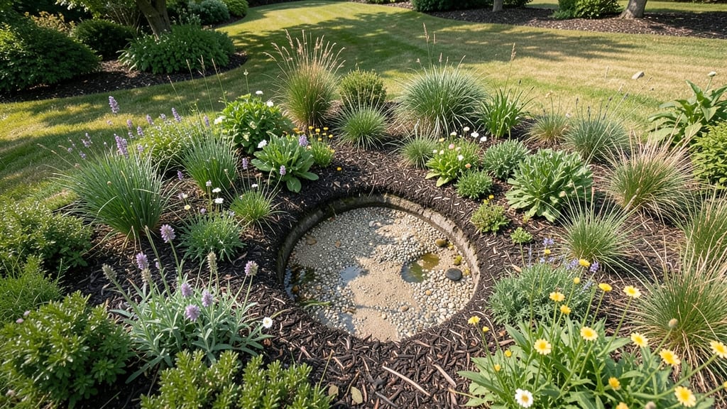 Rain Garden For Stormwater Management