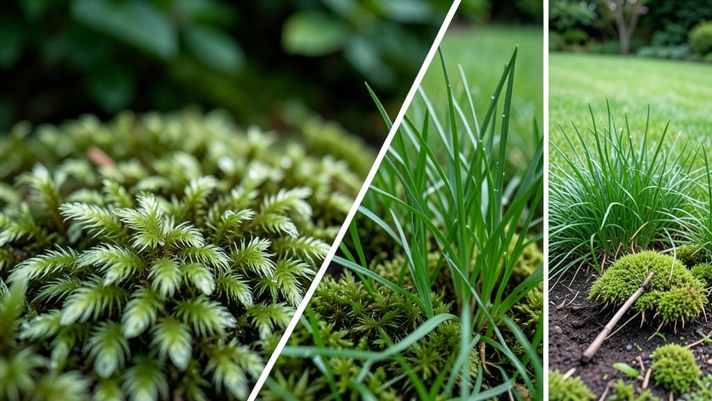 Moss in Grass Lawn: Grass Revival in 7 Days Without Chemicals