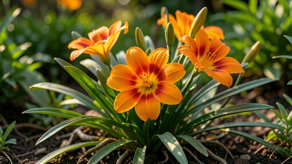 Daylily Orange Perennial Flower