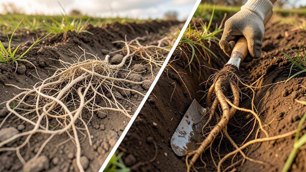 Root System Depth Comparison
