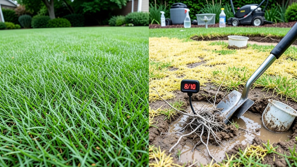 Overwatered Lawn Rescue: Revive Strangled Grass in 3 Simple Steps