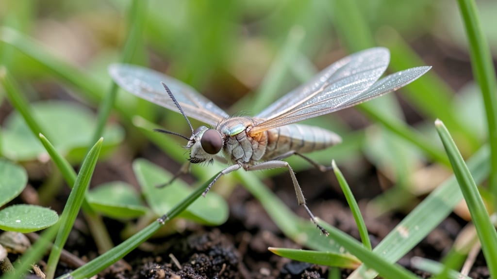 Small Flying Bugs in Lawn: Neem Oil Trap That Stops Infestations Fast