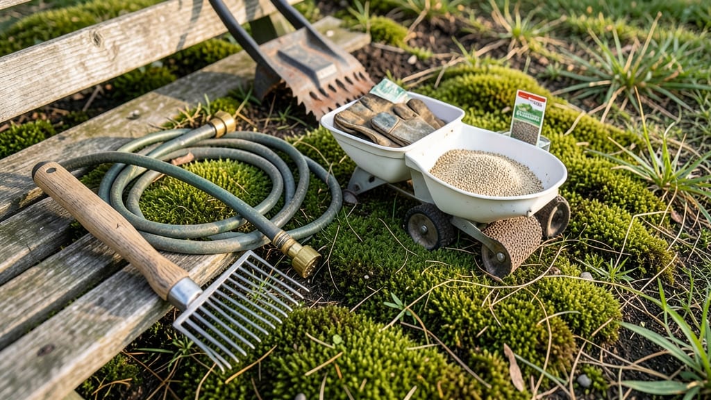 How to Get Rid of the Moss in Lawn: Vinegar & Rake Method for Spotless Grass in Hours